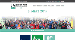 Desktop Screenshot of laufenhilft.at