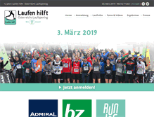 Tablet Screenshot of laufenhilft.at